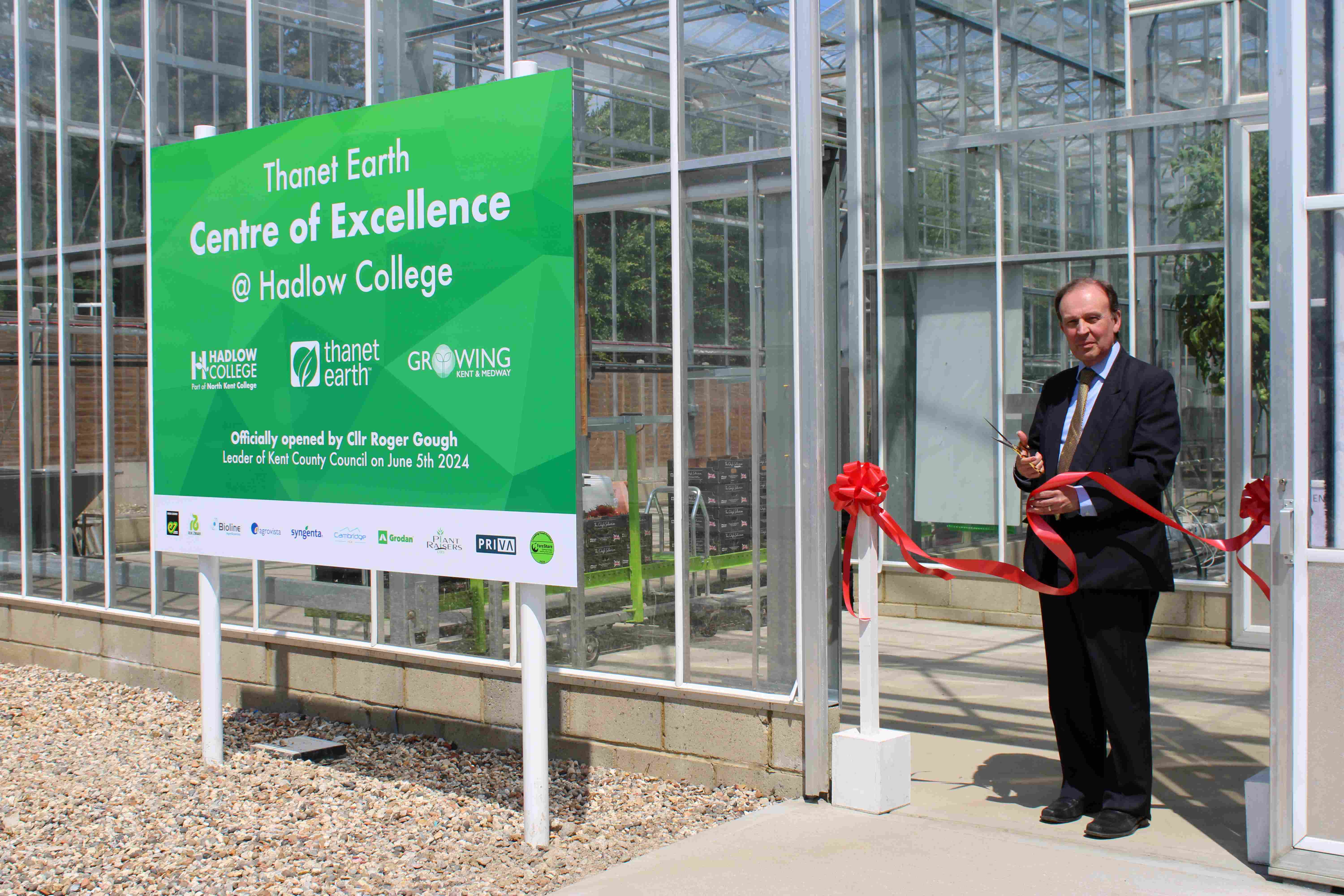 Official opening of UK's first Centre of Excellence in greenhouse growing